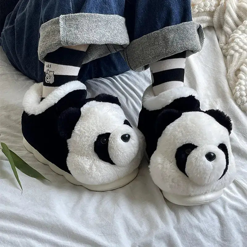 chaussons panda