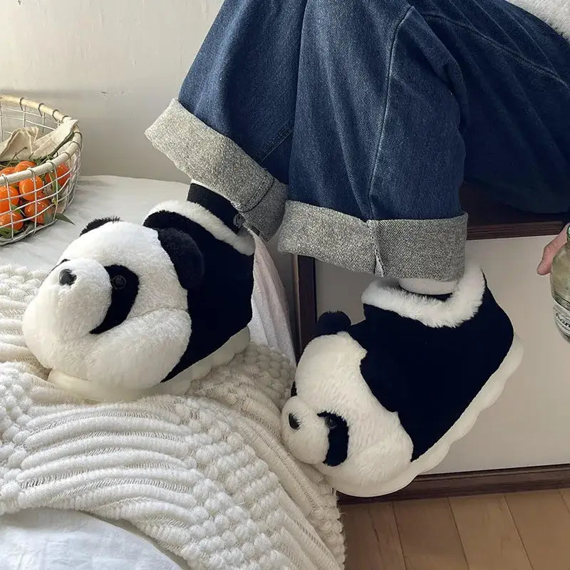 chaussons panda