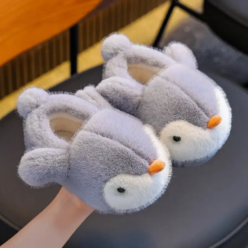 chaussons pingouin femme - Gris / 24-25