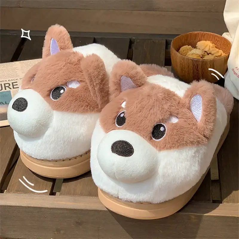 chaussons shiba - Brun / 36-37