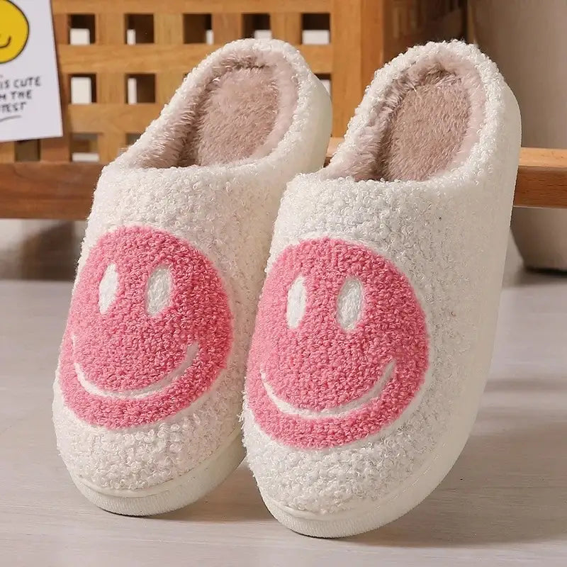 chausson smiley - Rose / 36-37