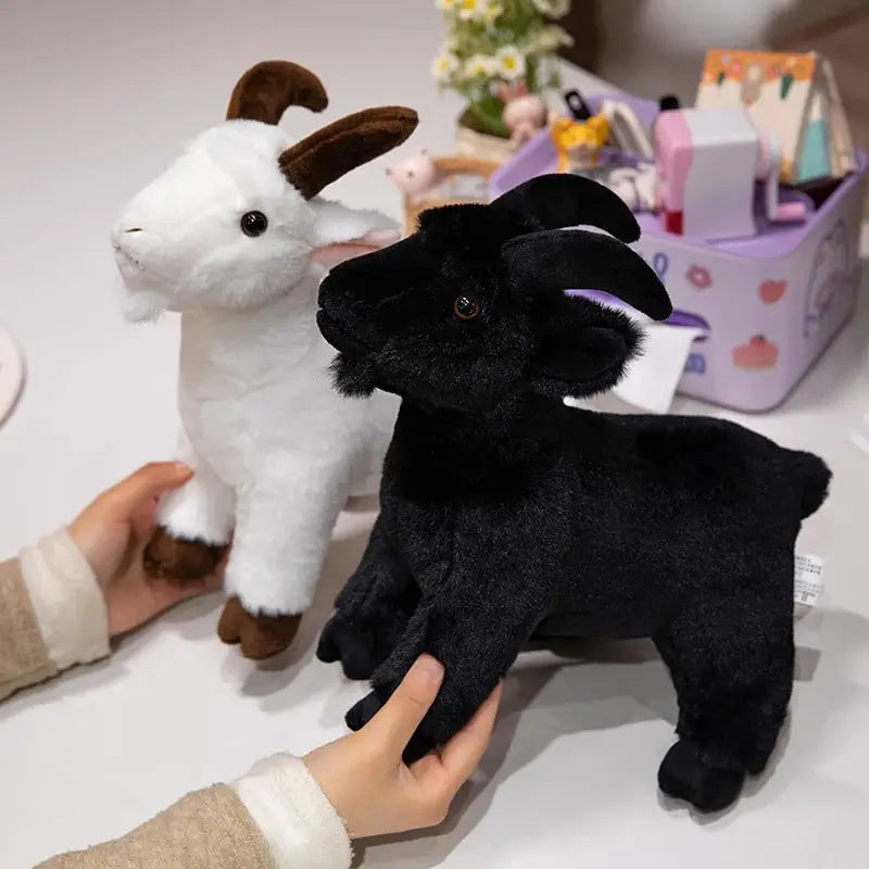 chèvre en peluche