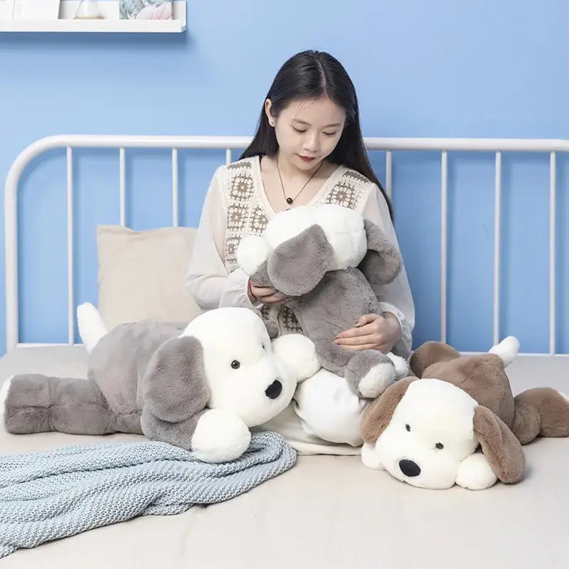 chien en peluche