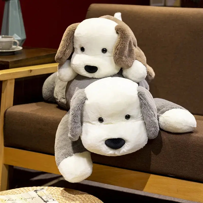 chien en peluche