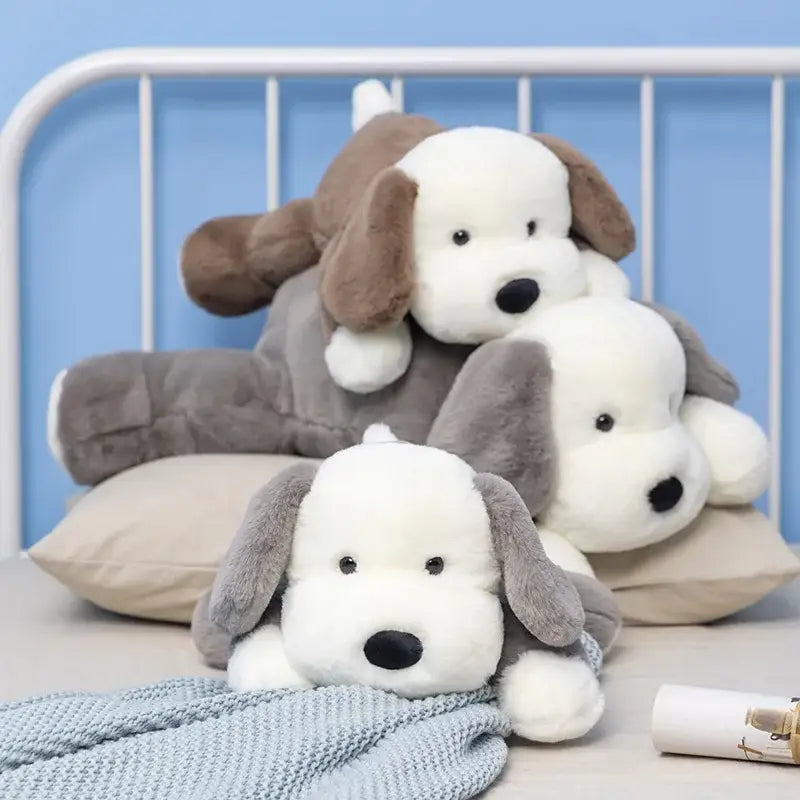 chien en peluche
