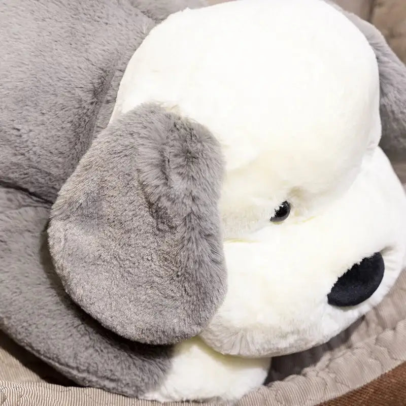 chien en peluche