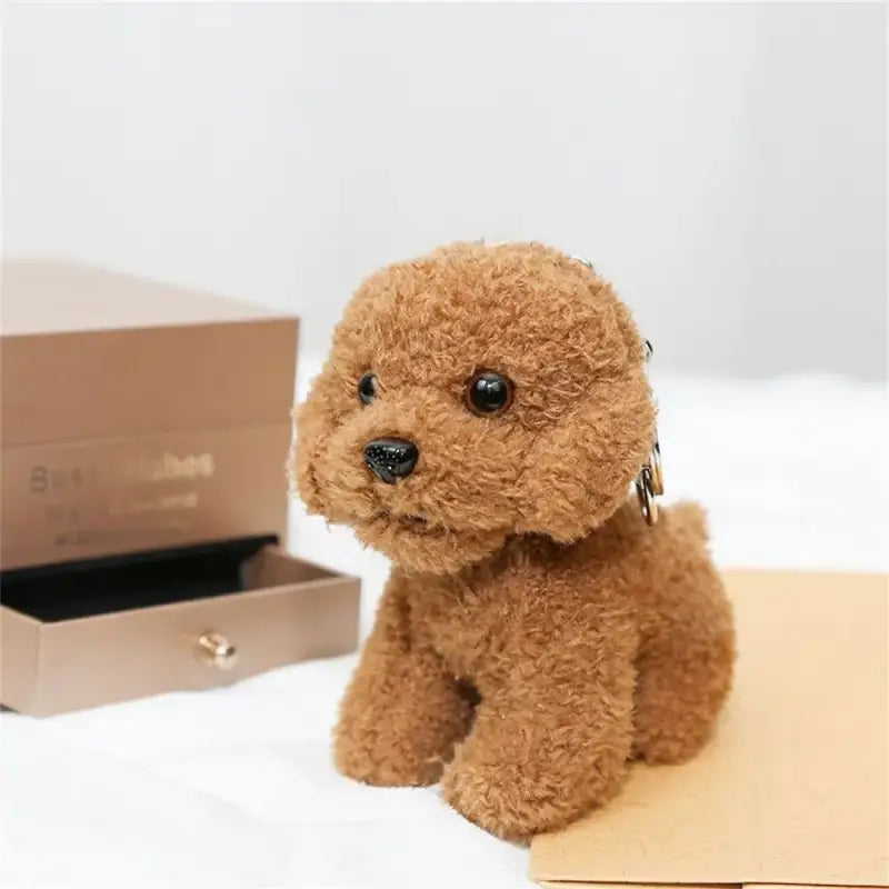 chien porte clé - Brun Foncé