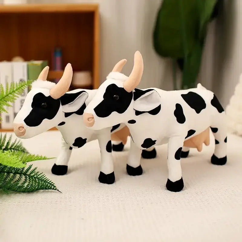 vrai vache peluche