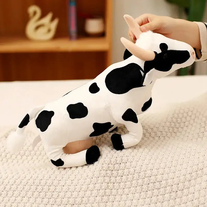 vrai vache peluche