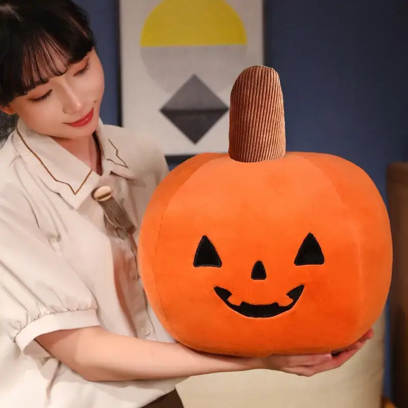 peluche citrouille