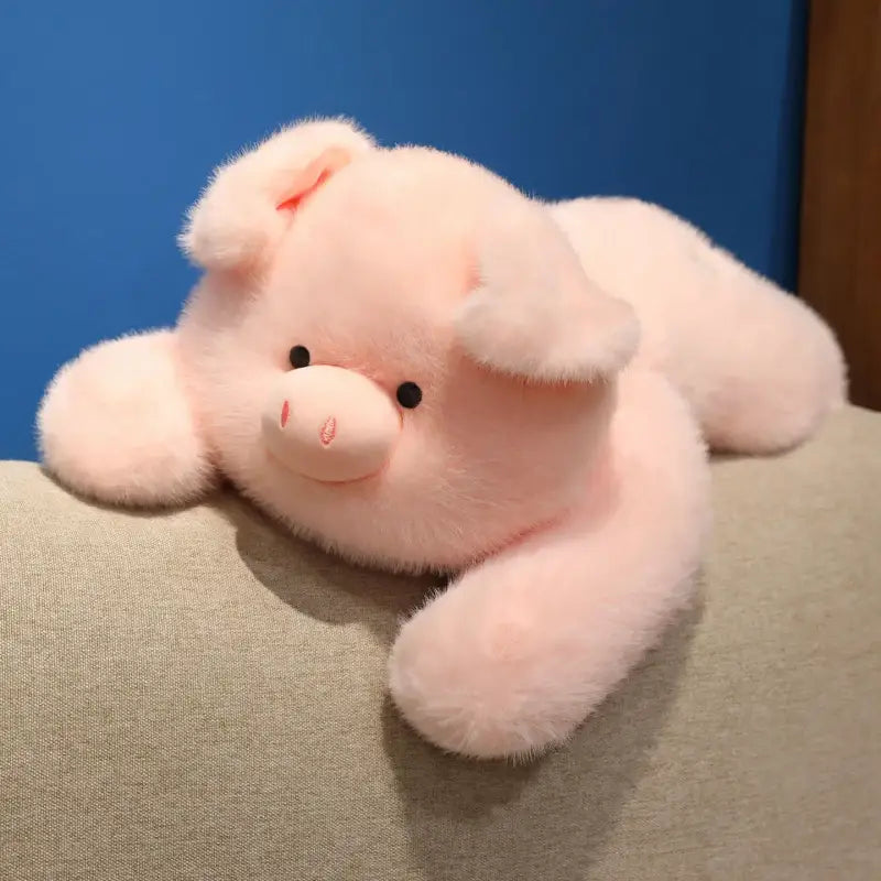 cochon rose peluche - 30cm