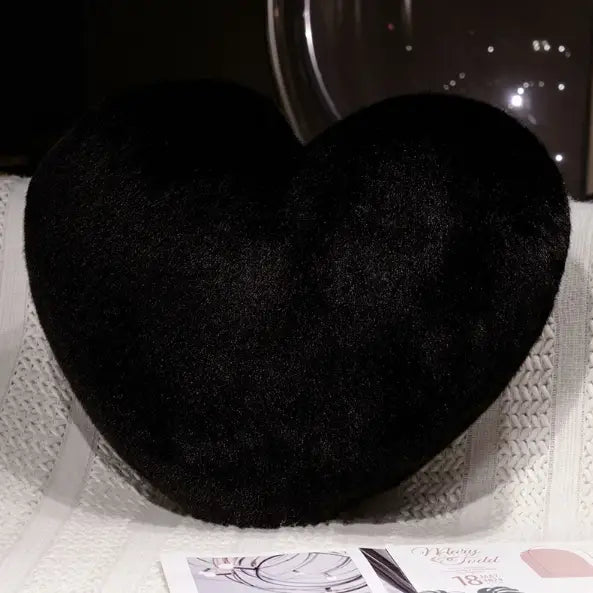 coeur en peluche