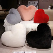 coeur en peluche