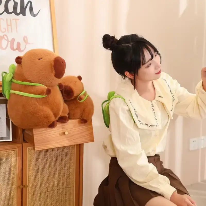 peluche capybara kawaii