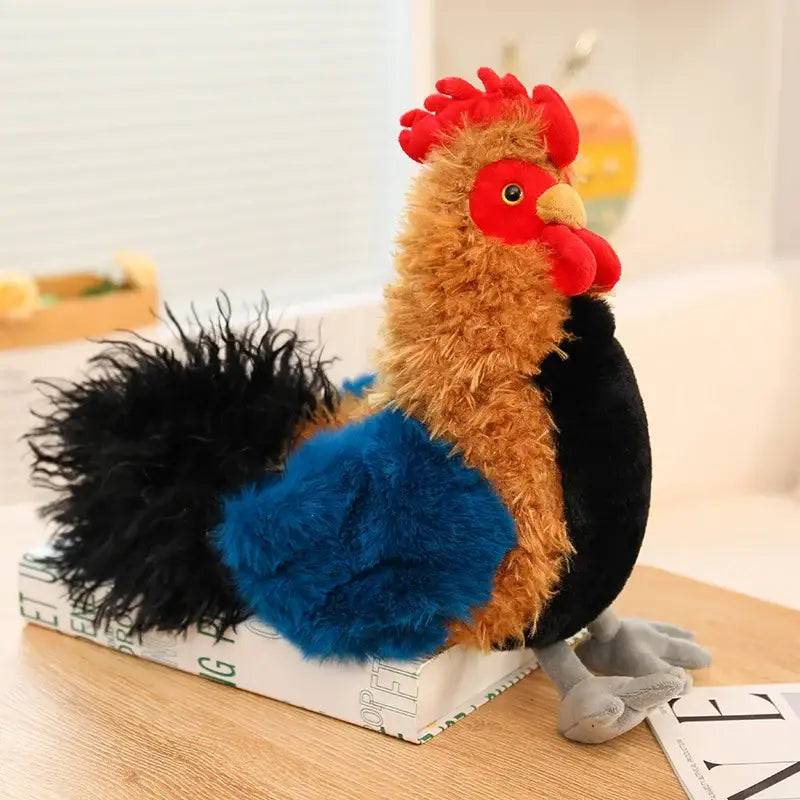 coq en peluche
