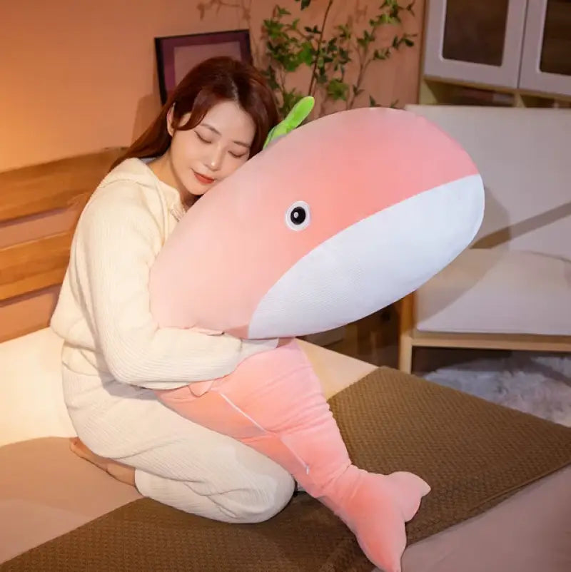 baleine geante peluche