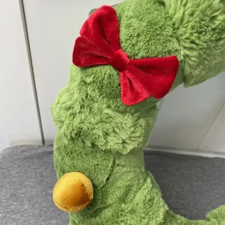 couronne de noel peluche