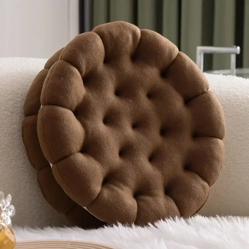 macaron peluche - Brun Foncé
