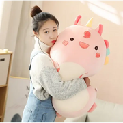 coussin peluche licorne - 45cm