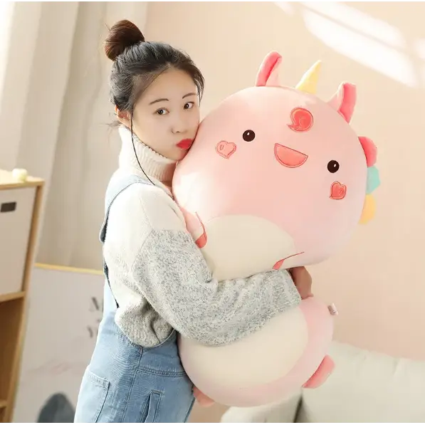 coussin peluche licorne - 45cm