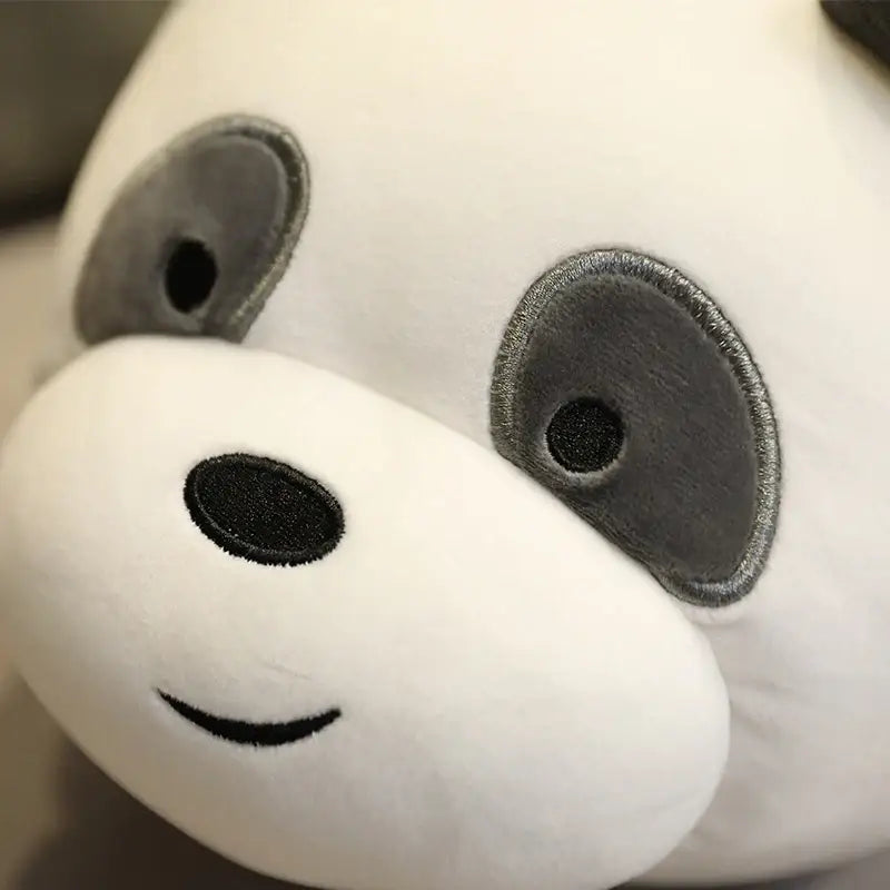 coussin peluche panda