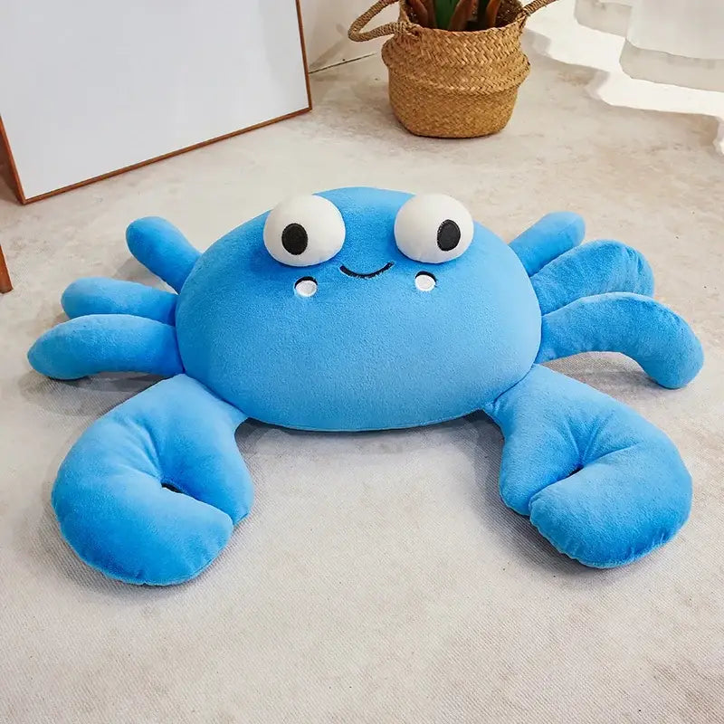 crabe peluche - Bleu / 28cm