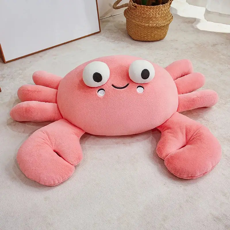 crabe peluche - Rose / 28cm