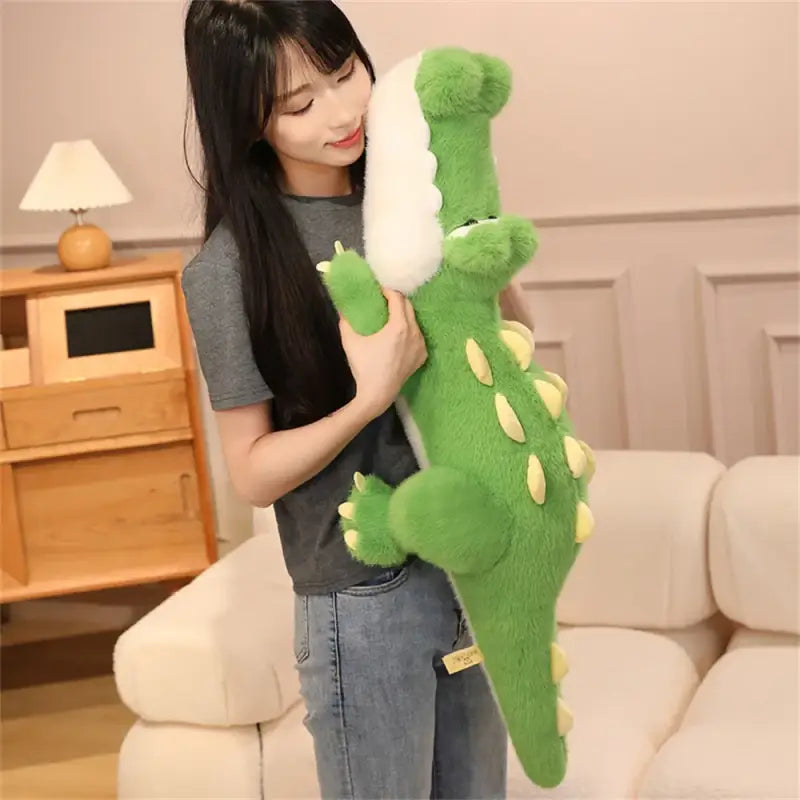 crocodile grosse peluche