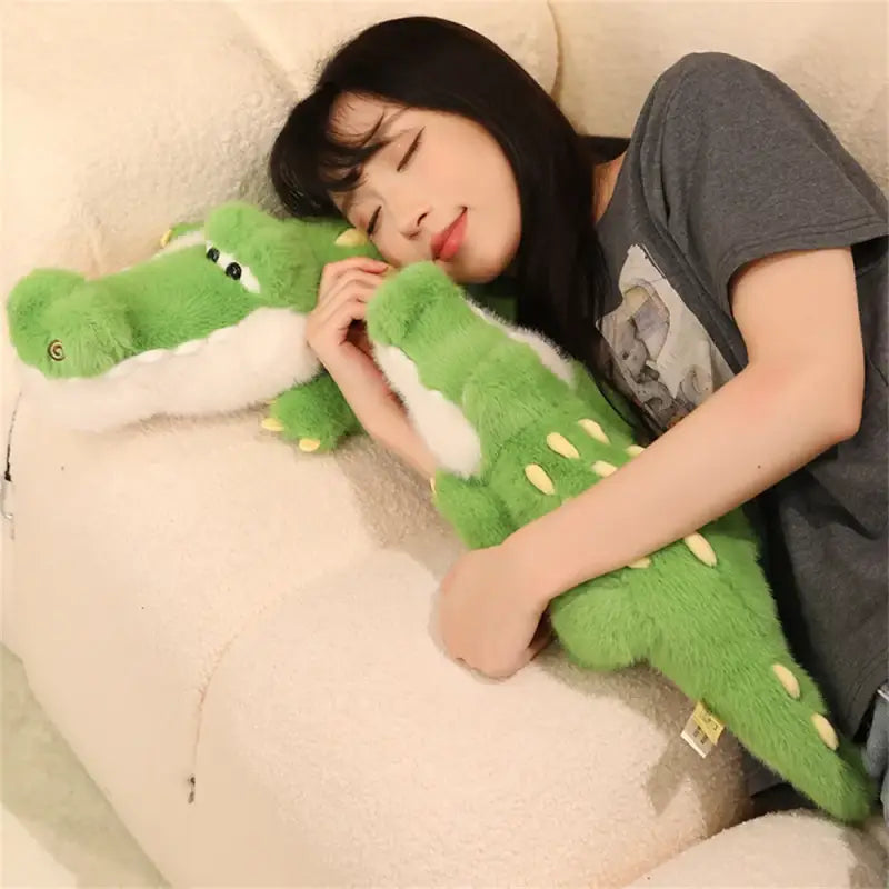 crocodile grosse peluche