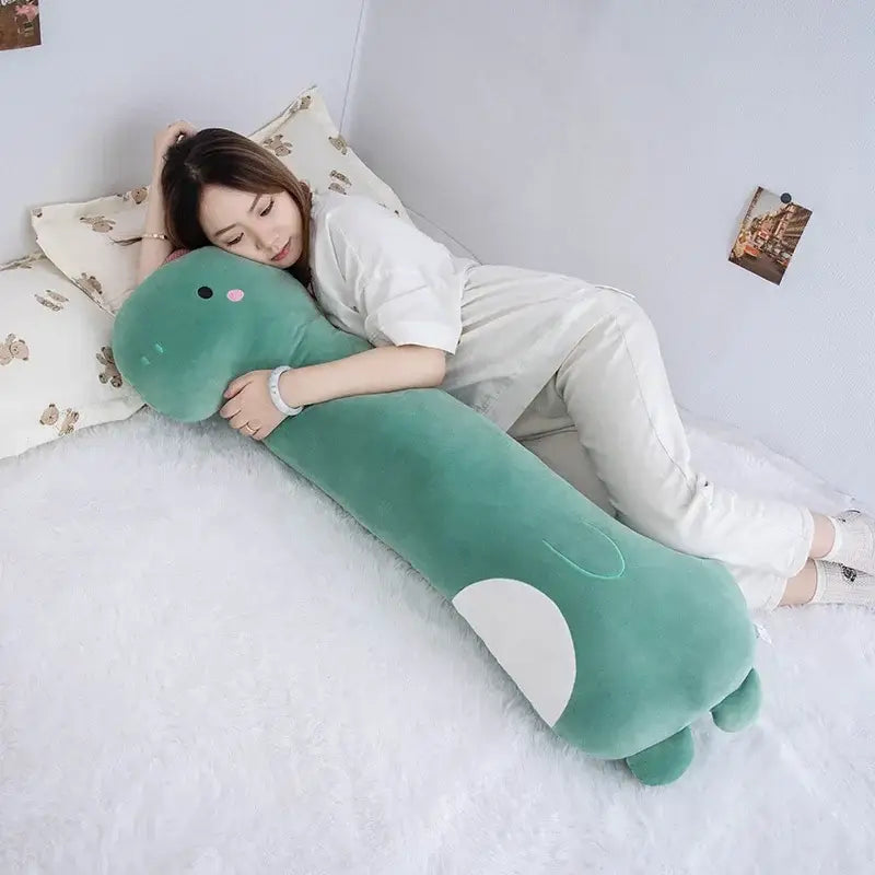 Damien le Dino Kawaii - Peluche Dinosaure Vert