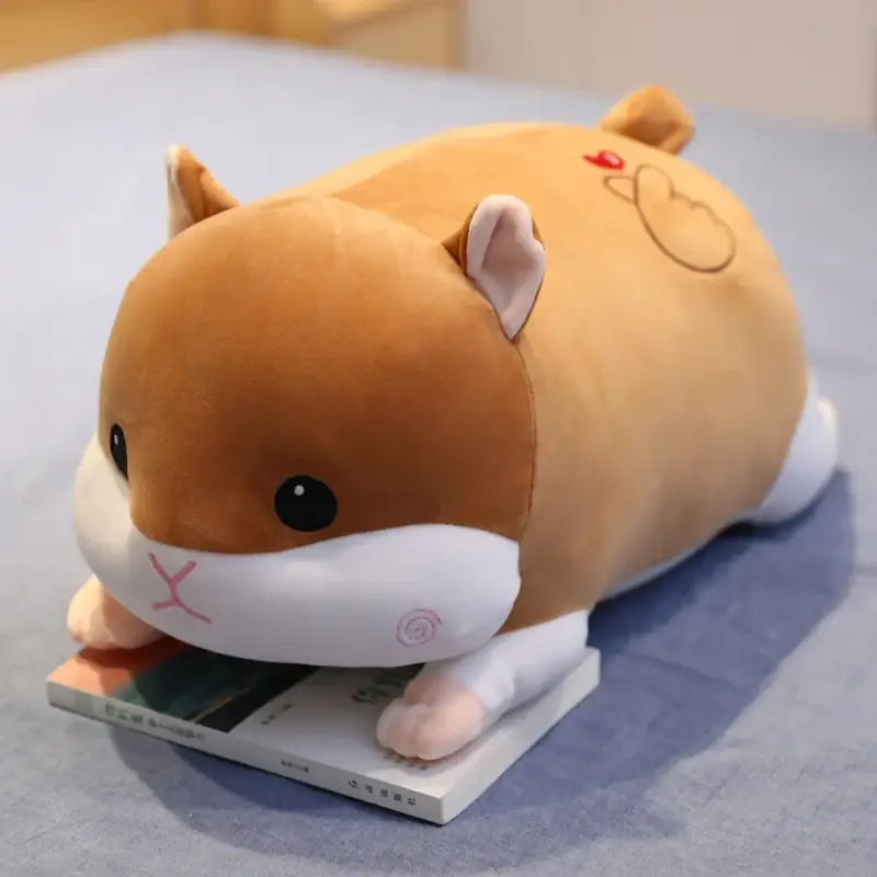 peluche hamster kawaii - Brun / 40cm