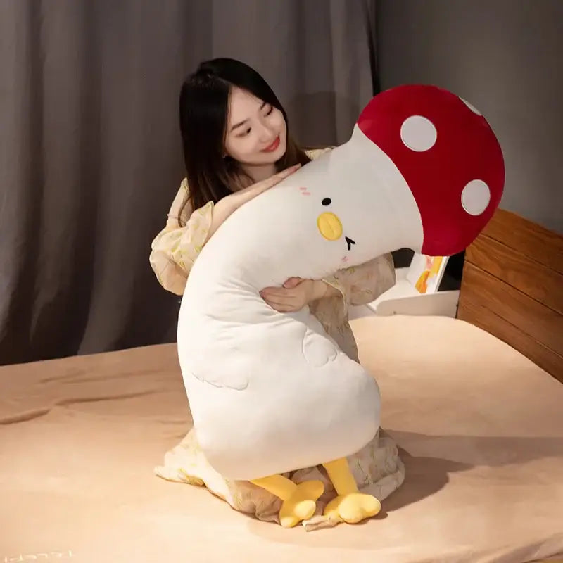champignon peluche - 70cm
