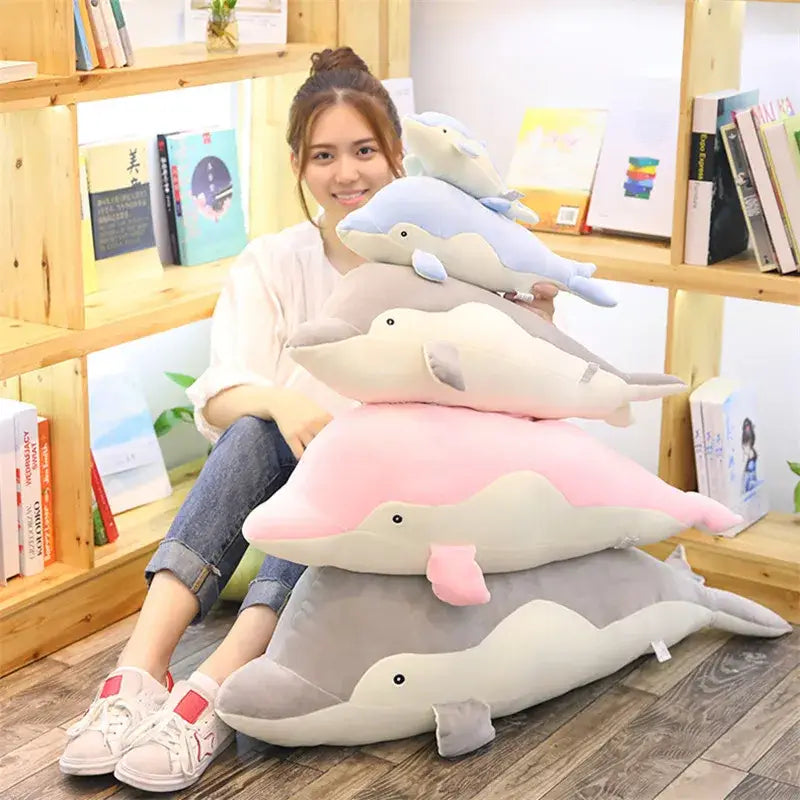 dauphin en peluche