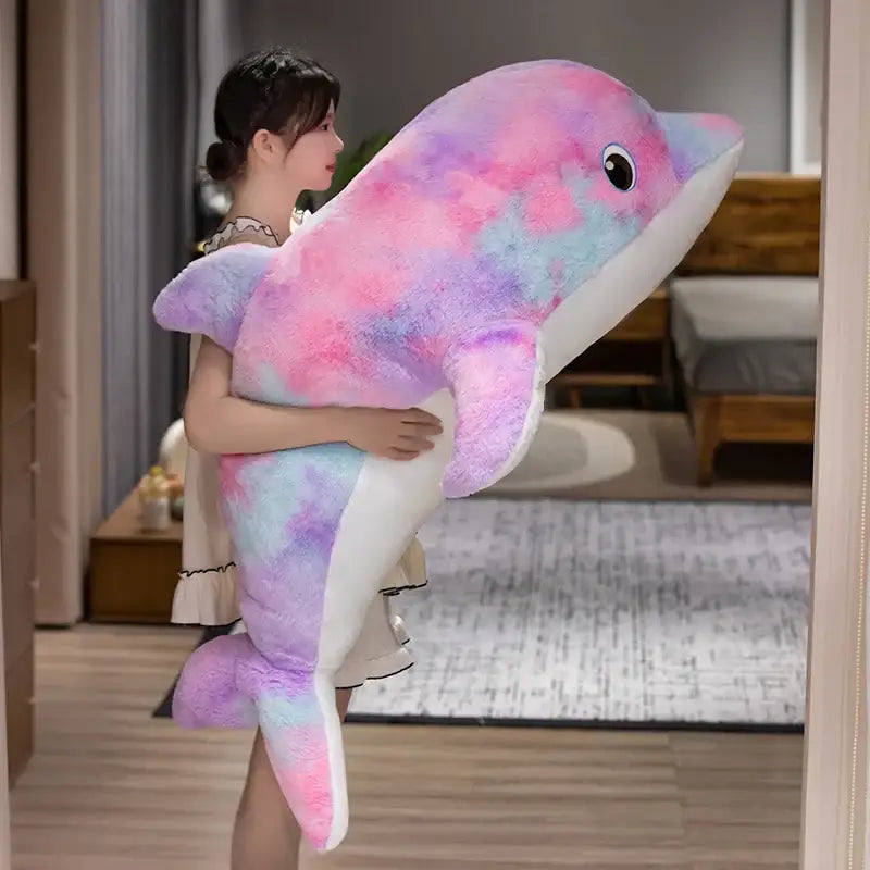 grosse peluche dauphin