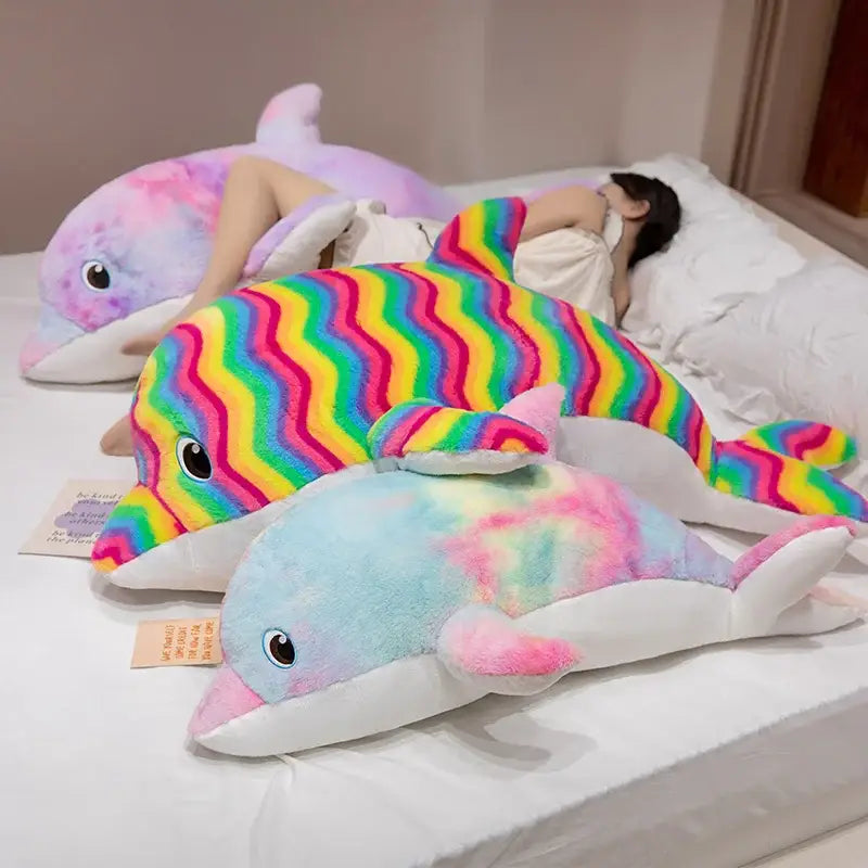grosse peluche dauphin