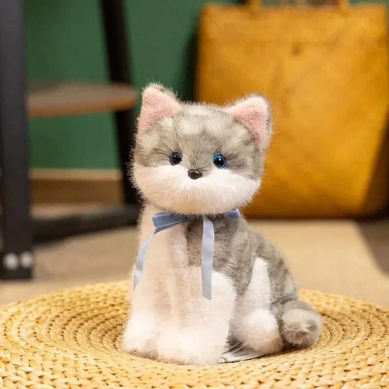 Diade le Chaton Kawaii - Gris Blanc