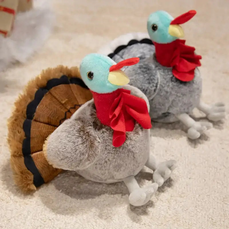 dinde en peluche