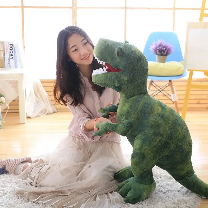 dinosaure en peluche
