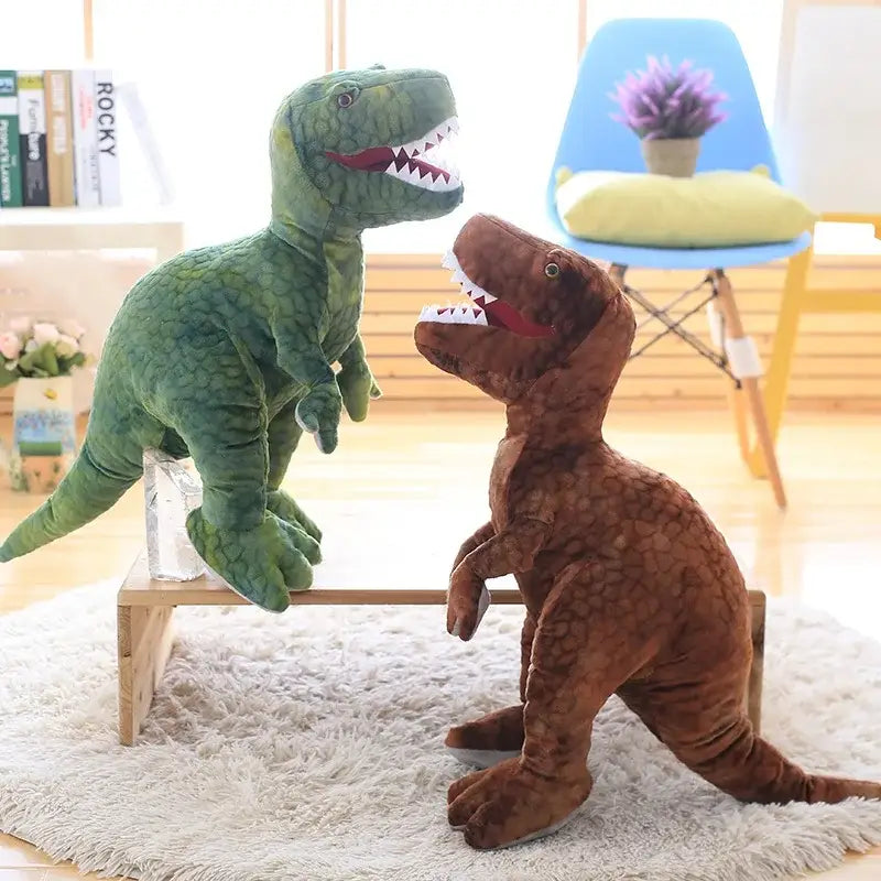 dinosaure en peluche