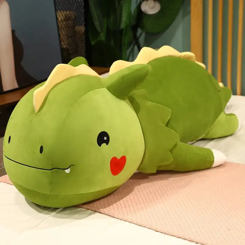 dinosaure peluche xxl - Vert / 80cm