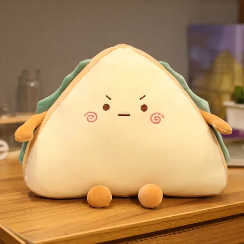 peluche sandwich - Énervé / 30cm