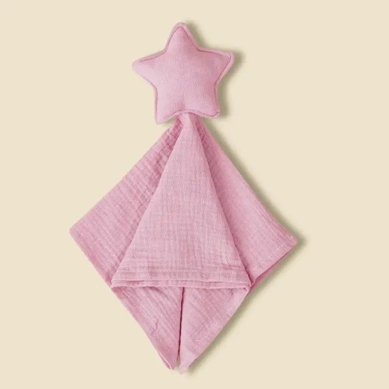 doudou plat etoile - Rose