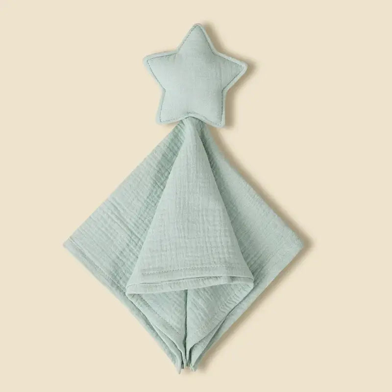 doudou plat etoile - Vert