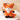 Doudou Renard Bebe - orange / CHINA / 40cm