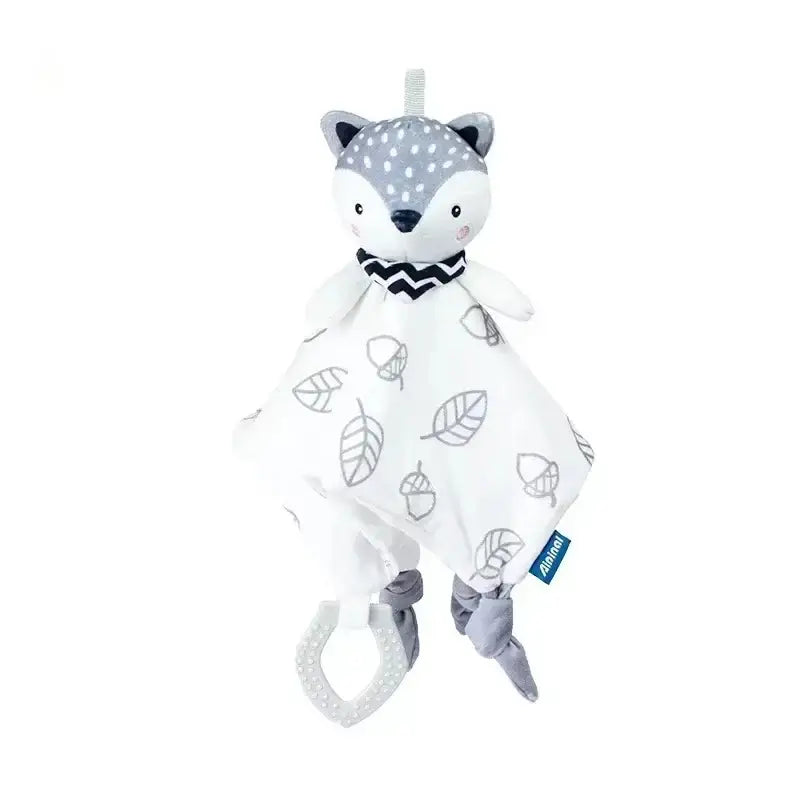doudou renard plat