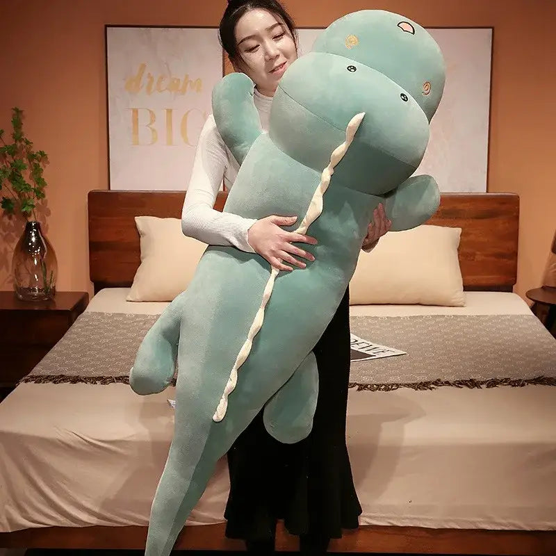 grosse peluche dinosaure