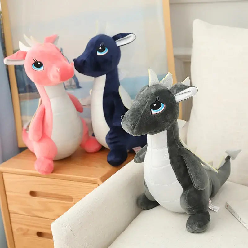 dragon en peluche
