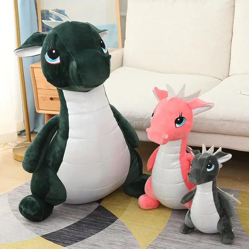 dragon en peluche