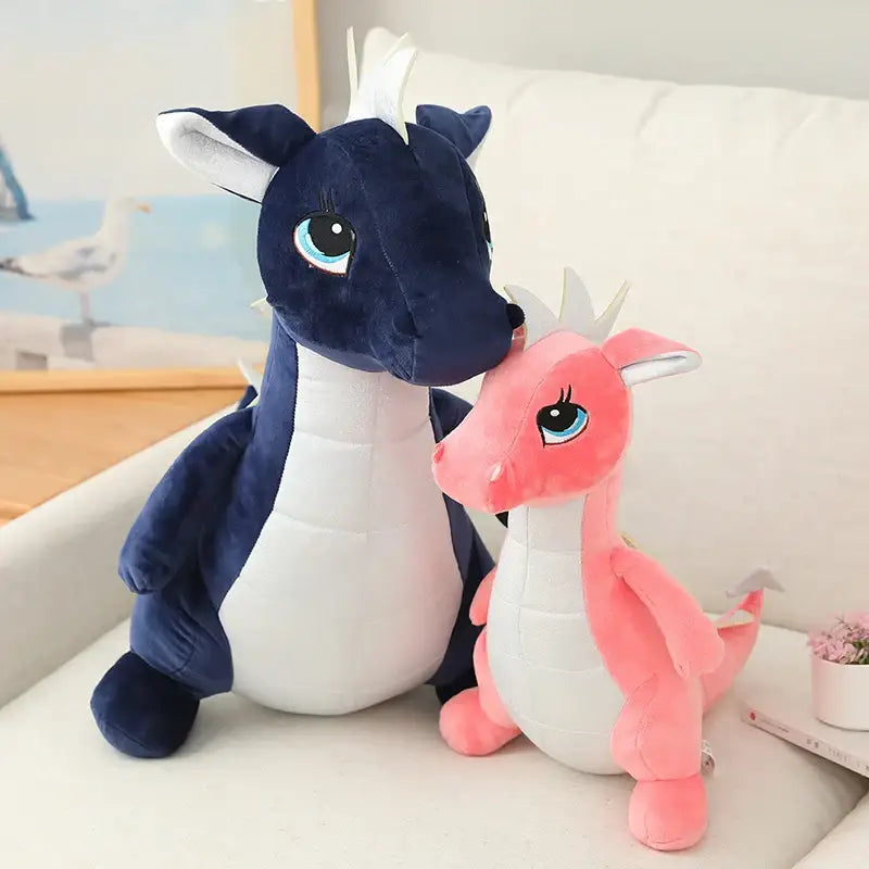 dragon en peluche