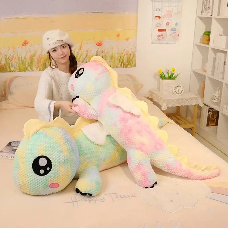 dragon peluche geante